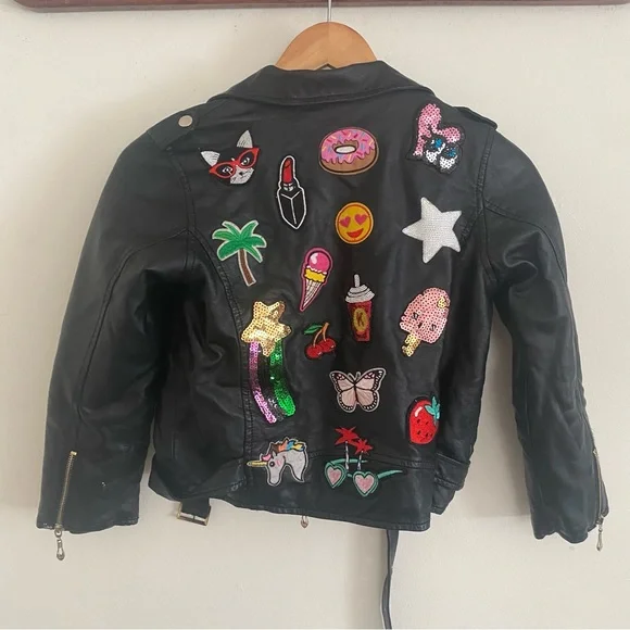 Lola & The Boys vegan leather jacket size 12 Jackets & Coats